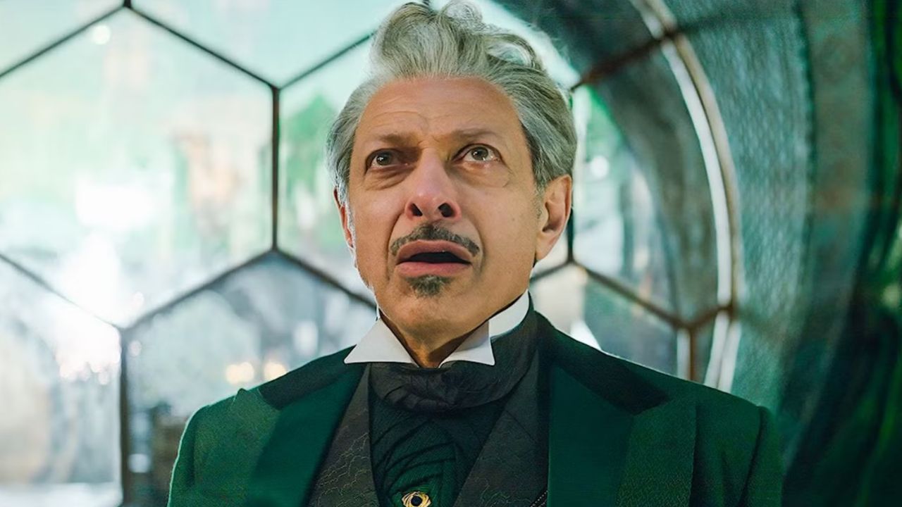 Jeff Goldblum tem outro destino à fortuna • Reprodução/Universal Pictures