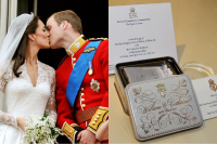 Fatia de bolo de casamento de William e Kate de 15 anos será leiloada