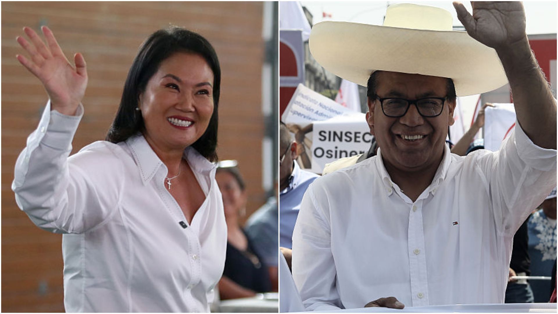 Keiko Fujimori e Roberto Sánchez disputarão segundo turno da eleição presidencial do Peru