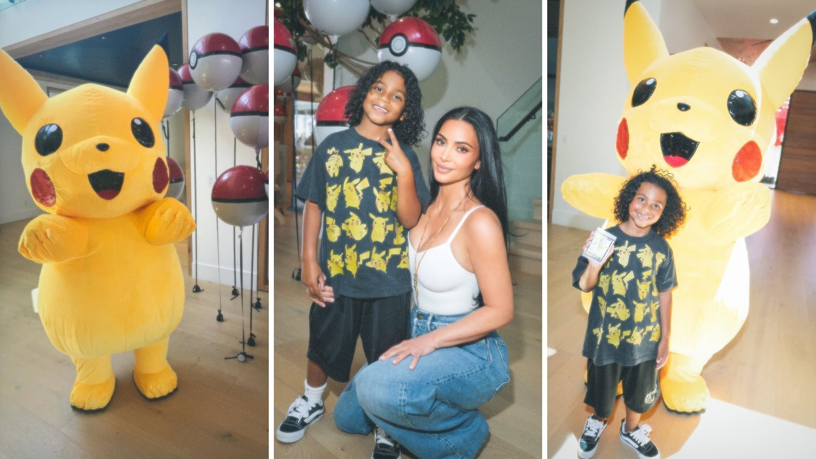 Kim Kardashian celebra 7 anos do filho Psalm