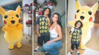 Kim Kardashian faz festa para o filho com Pokémon gigante; veja fotos