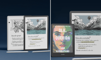 Imagem de destaque do post: Amazon lança Kindle que permite escrever na tela pela primeira vez