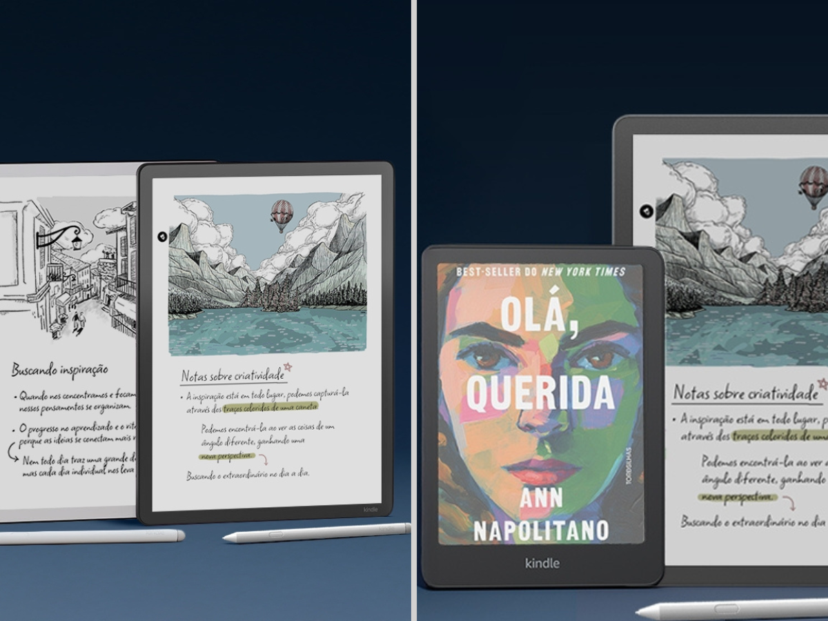 Amazon lança Kindle que permite escrever na tela pela primeira vez