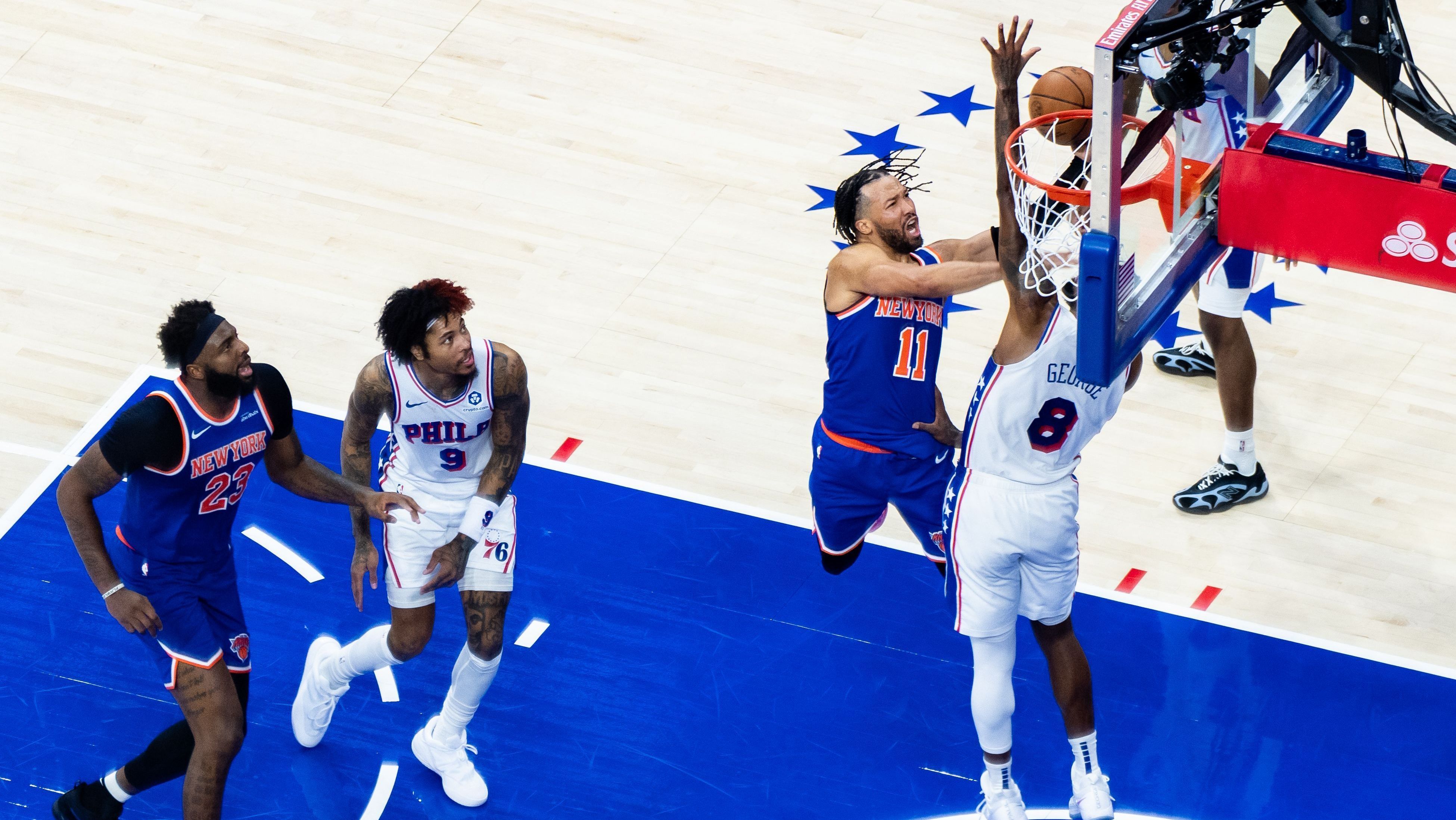 Knicks atropelam, varrem 76ers e avançam às finais do Leste da NBA