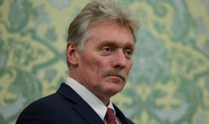 Porta-voz do Kremlin, Dmitry Peskov, em Moscou, em 19 de novembro de 2025