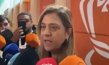 Presidente do Palmeiras, Leila Pereira, disparou sobre o Flamengo