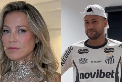 Luana Piovani faz piada com fama de "cai-cai" de Neymar