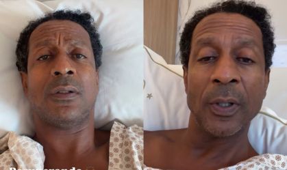Ator Luís Miranda faz apelo para que seguidores cuidem da saúde