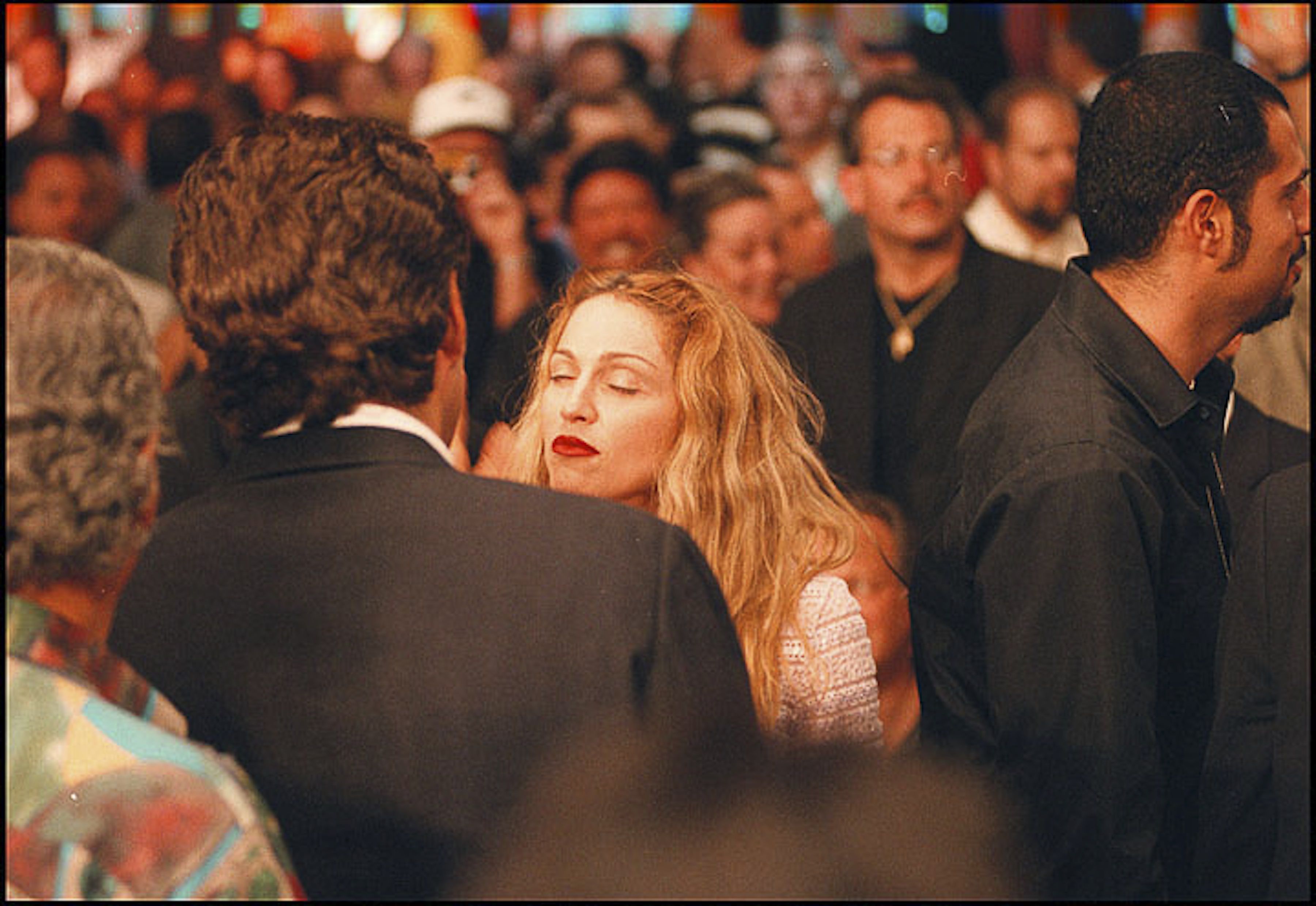 JFK Jr &amp; Madonna Attend The WBA Heavyweight Championship