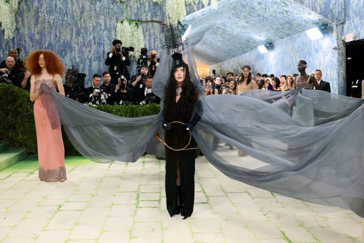 Madonna no Met Gala 2026, em Nova York • Dimitrios Kambouris/Getty Images for The Met Museum/Vogue