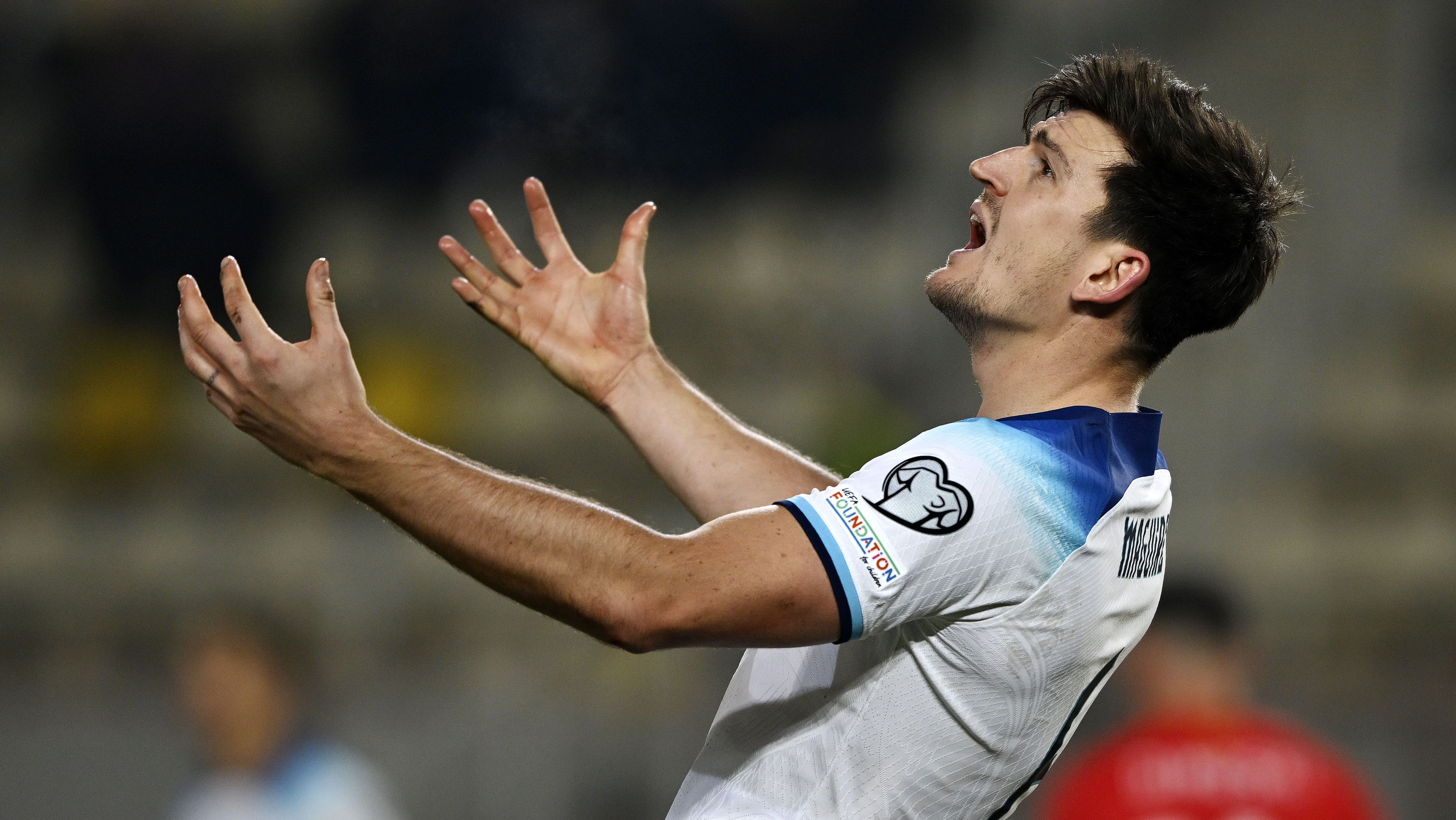 Harry Maguire não vai jogar a Copa do Mundo