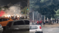 Homens são espancados em briga de torcidas do Flamengo e Vasco no RJ