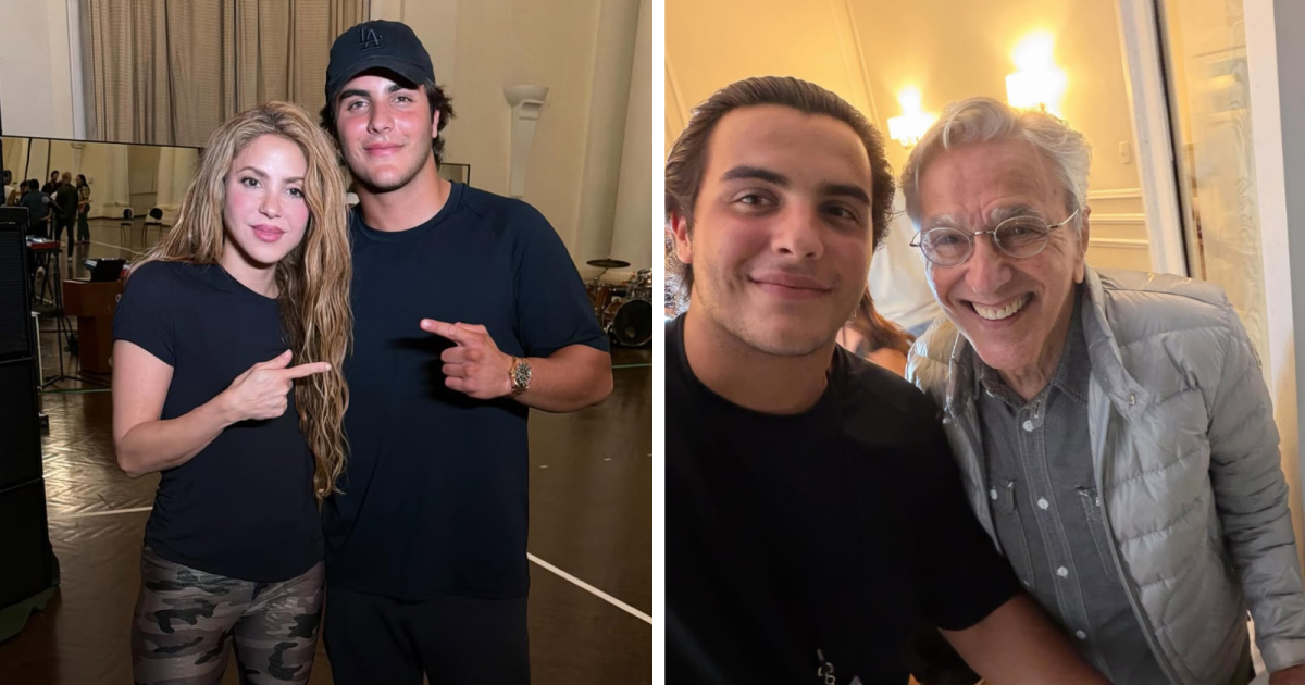 Filho de Ivete Sangalo compartilha bastidores de show da Shakira no RJ