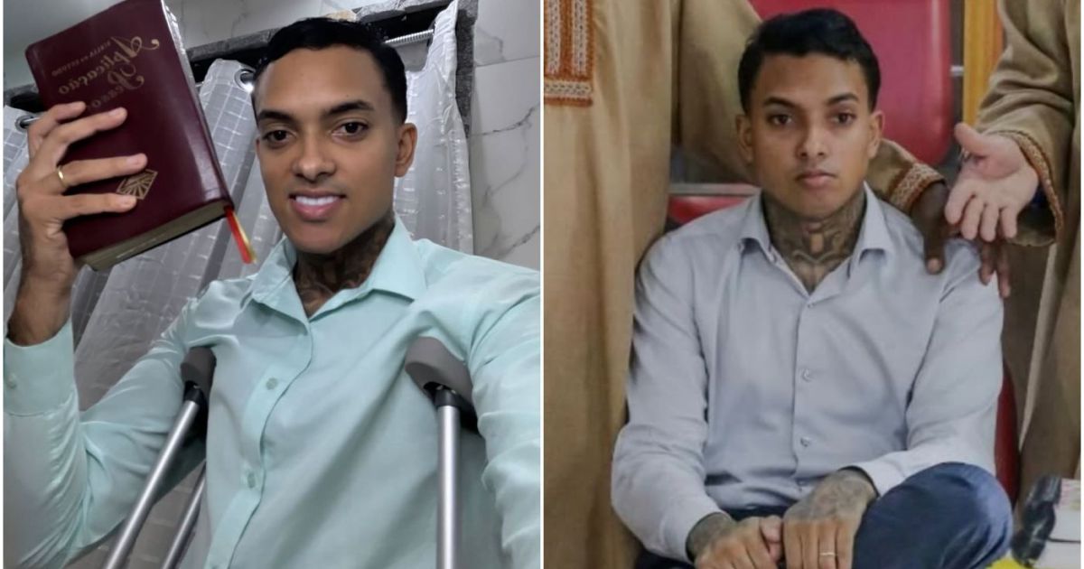 MC Brinquedo entra para igreja após largar carreira no funk: “Só o começo”