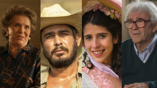 Theresa Amayo, Thommy Schiavo, Flora Diegues e Juca de Oliveira, do elenco de "Além do Tempo", faleceram após a produção da novela