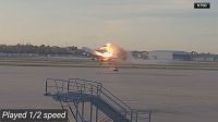 Vídeo mostra motor se desprendendo de avião em acidente mortal nos EUA