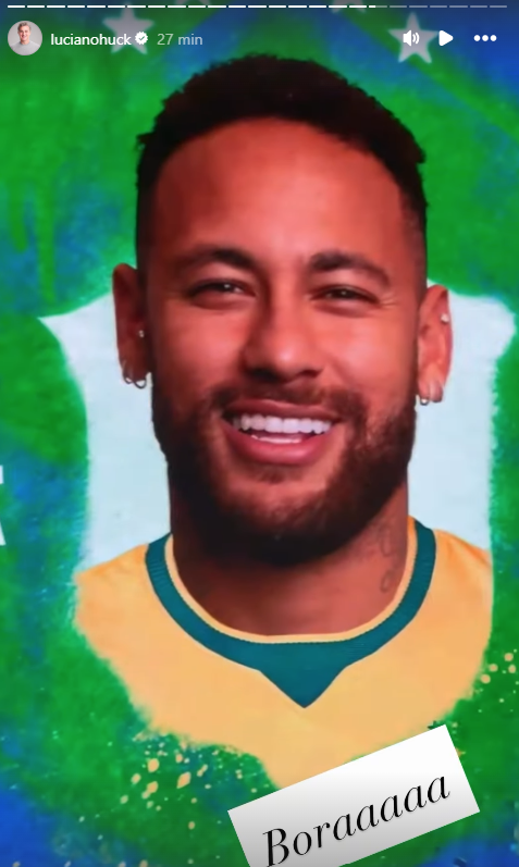 Luciano Huck celebra convocação de Neymar • Instagram/Luciano Huck