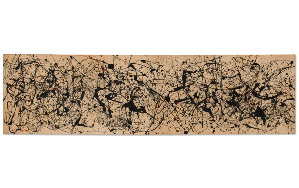 Quadro de Pollock é vendido por valor recorde de R$ 1 bi em leilão ...