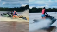 Advogada cai de jet ski e desaparece na Ilha do Combu, em Belém