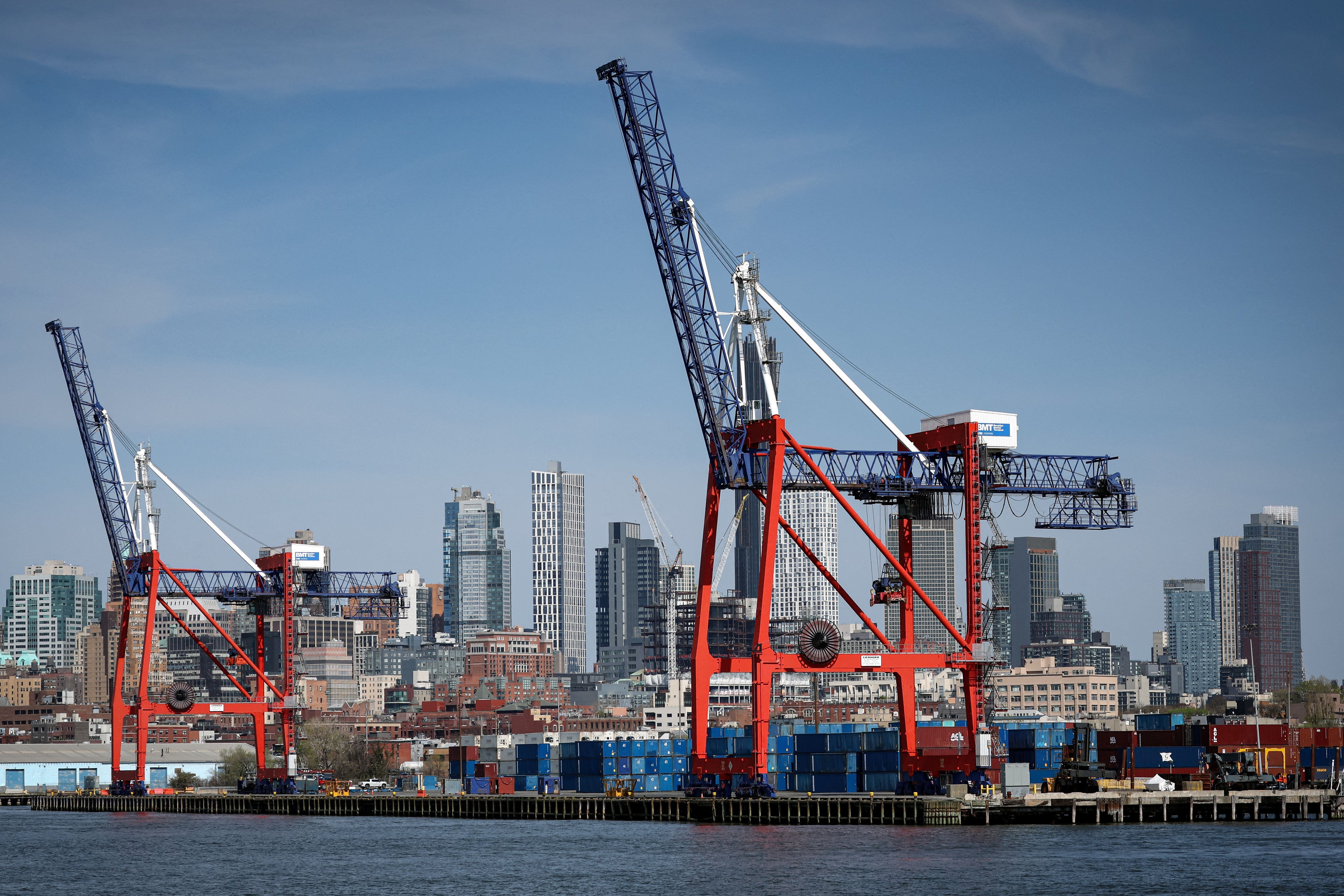 Terminal de Red Hook, no Brooklyn, Nova York, em 14 de abril de 2026