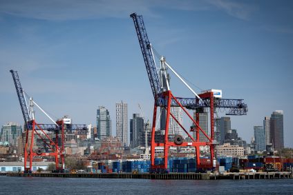 Terminal de Red Hook, no Brooklyn, Nova York, em 14 de abril de 2026