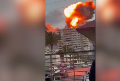 Vídeo mostra momento que prédio no Líbano é atingido por ataque de Israel