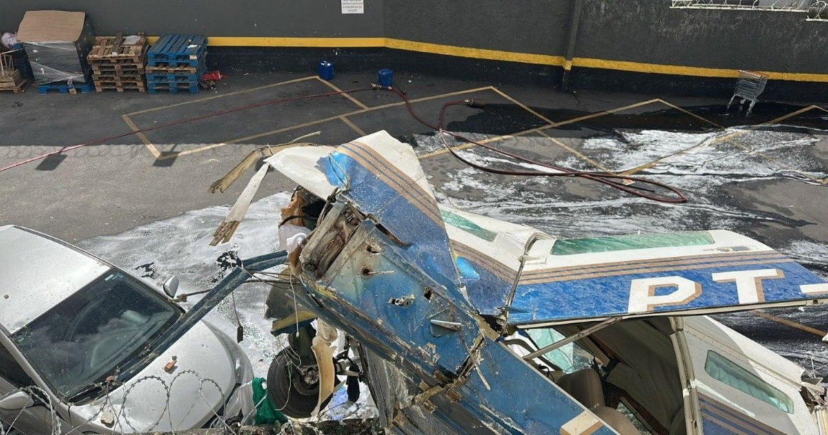 Conheça o modelo do avião que caiu e bateu em prédio em Belo Horizonte