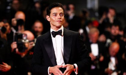 Rami Malek no tapete vermelho durante a chegada para a exibição do filme "The Man I Love", no 79º Festival de Cinema de Cannes