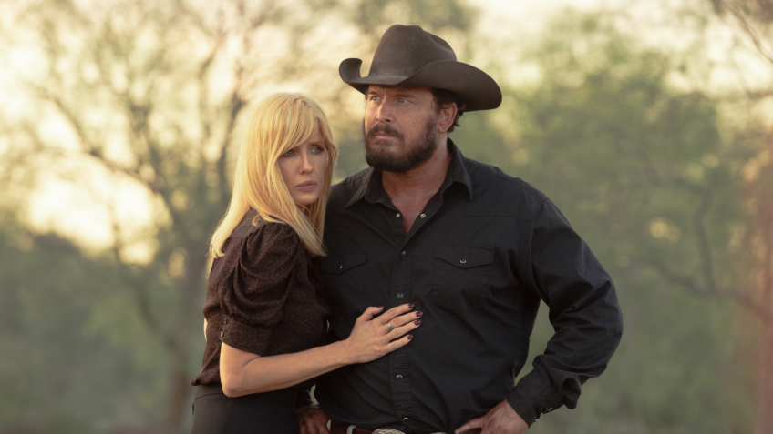 Primeiras imagens de "Rancho Dutton", spin-off de "Yellowstone", são divulgadas pela Paramount+ • Divulgação/Emerson Miller/Paramount+