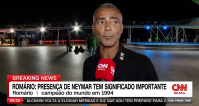 Convocação de Neymar tem “significado importante”, diz Romário à CNN
