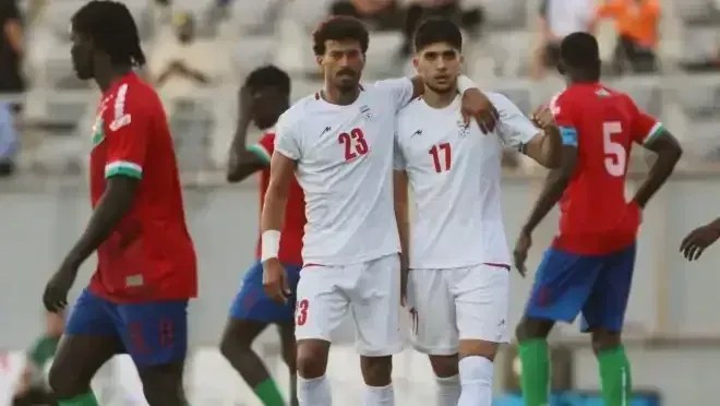 Seleção do Irã em disputa amistosa