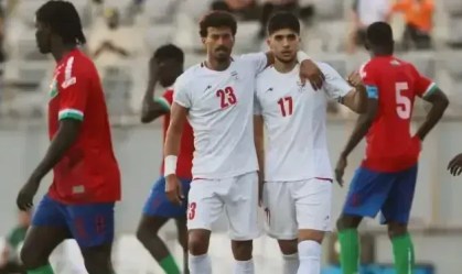 Seleção do Irã em disputa amistosa