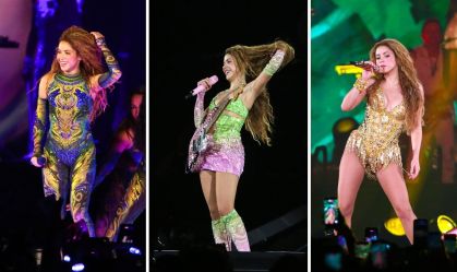 Shakira se apresentou em Copacabana no sábado (2)