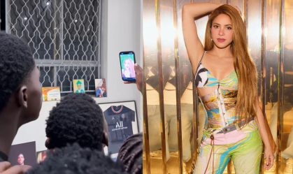 Shakira convida crianças de Uganda para dançar na final da Copa do Mundo