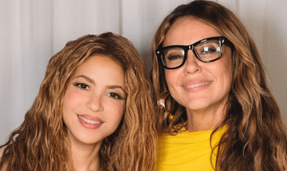 Paolla Oliveira compartilha registro de encontro com Shakira