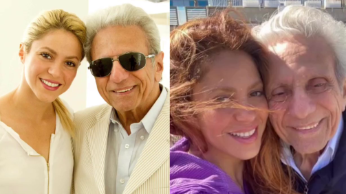 Shakira e o pai, William Mebarack Chadid