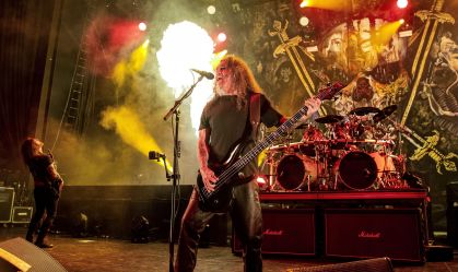 Tom Araya, do Slayer, em maio de 2019 em Michigan, nos Estados Unidos