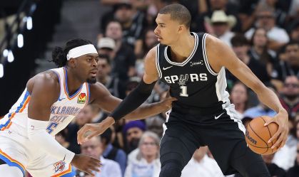 Duelo entre Oklahoma City Thunder e San Antonio Spurs, pela NBA