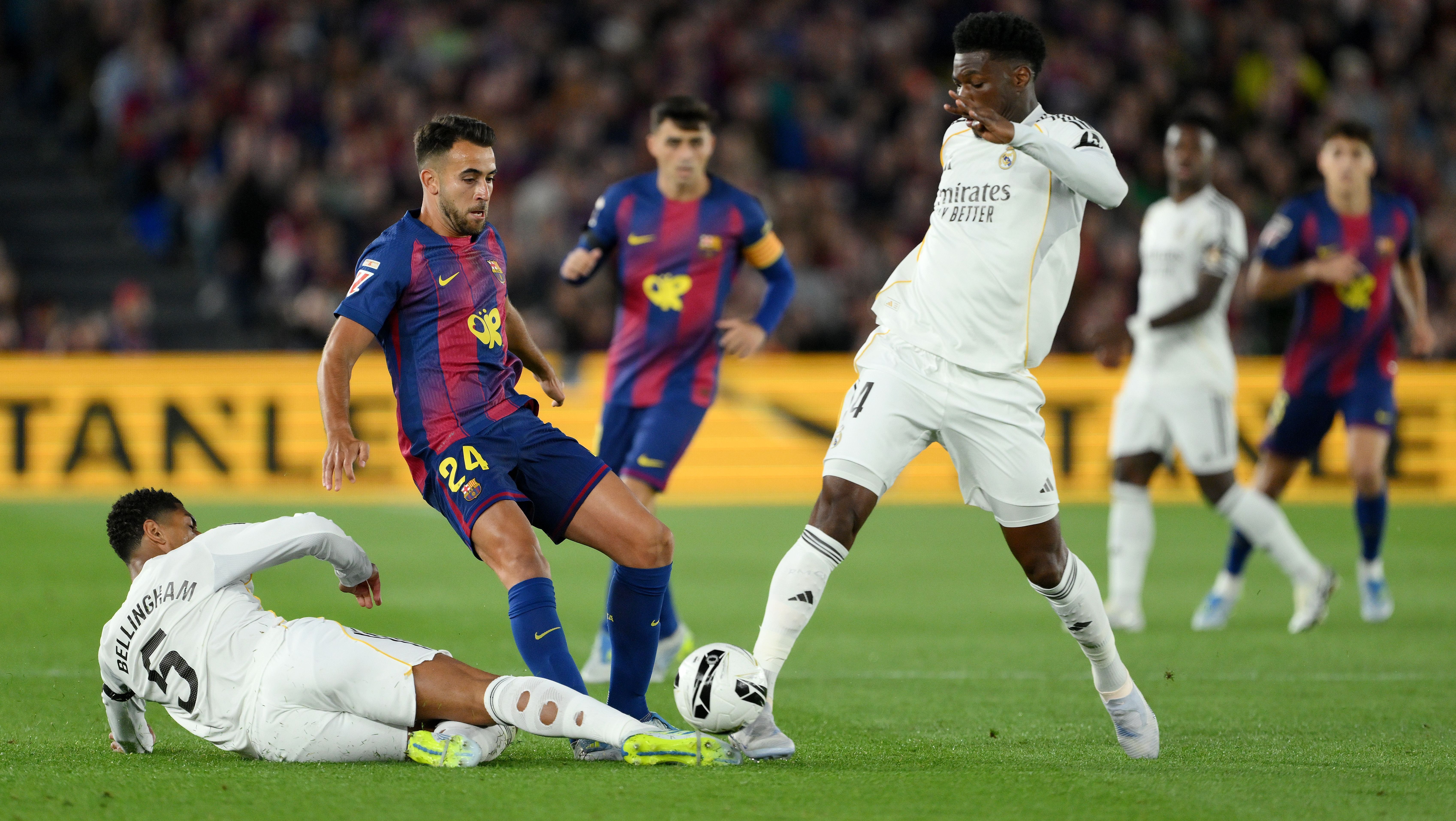 Barcelona e Real Madrid se enfrentam em LaLiga
