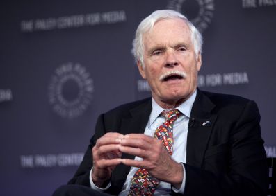 Ted Turner, fundador da CNN, em Nova York, em 29 de abril de 2012