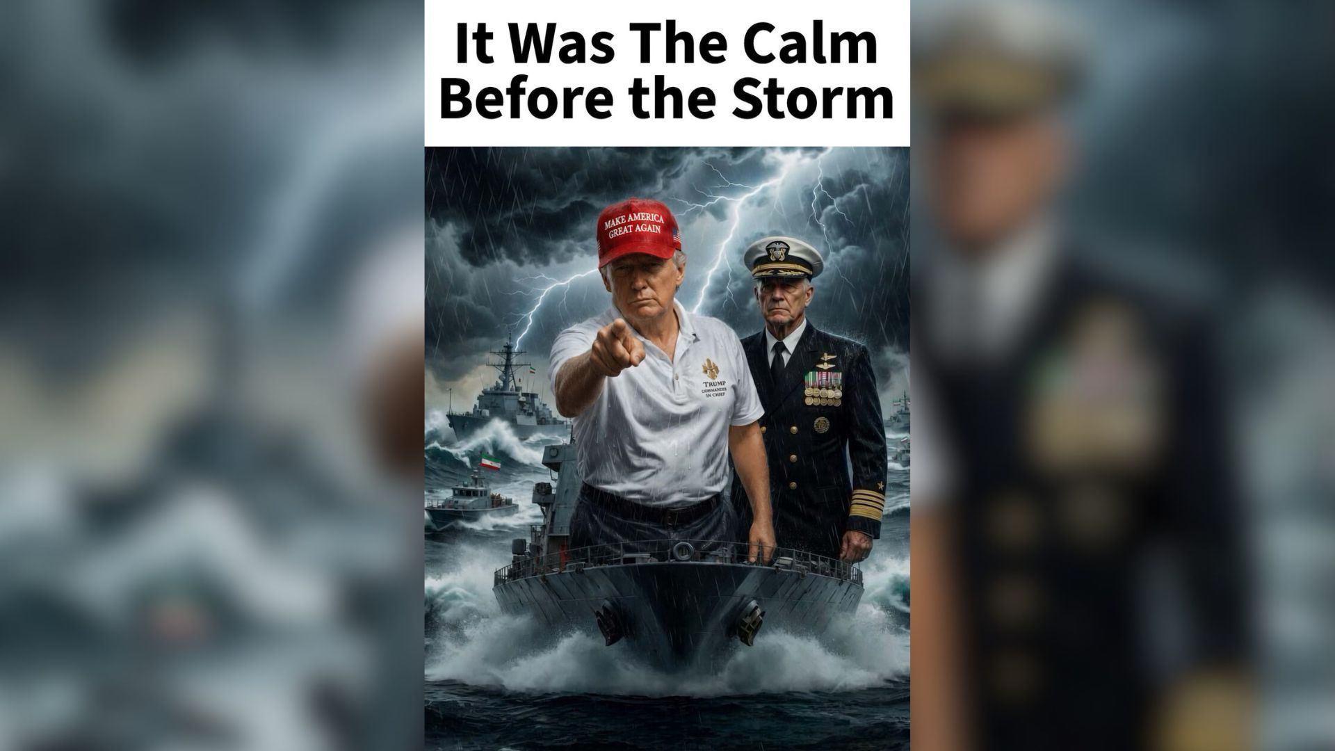 Donald Trump publica imagem com ameaça ao Irã em meio ao cessar-fogo