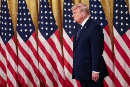 Presidente dos EUA, Donald Trump, em 22 de maio de 2026