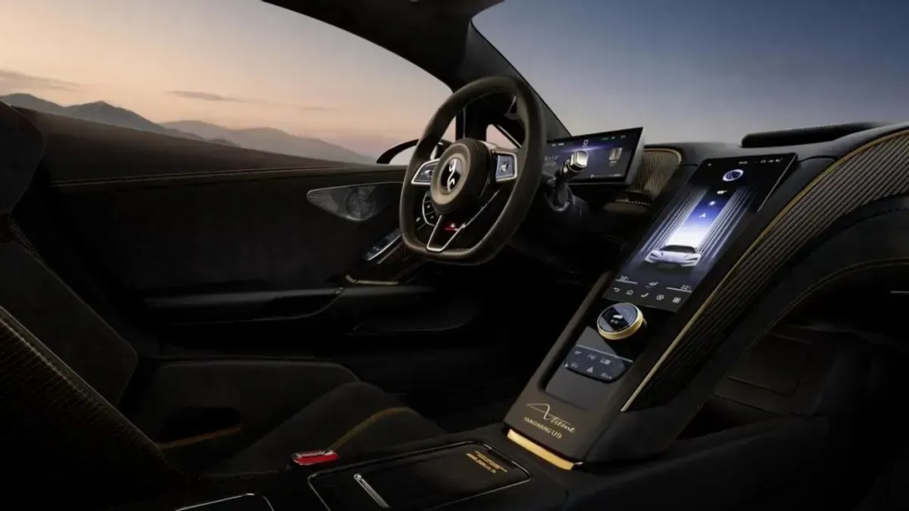 Interior do BYD U9 Xtreme