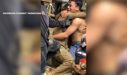 Resgate de homem que estava em caverna inundada no Laos