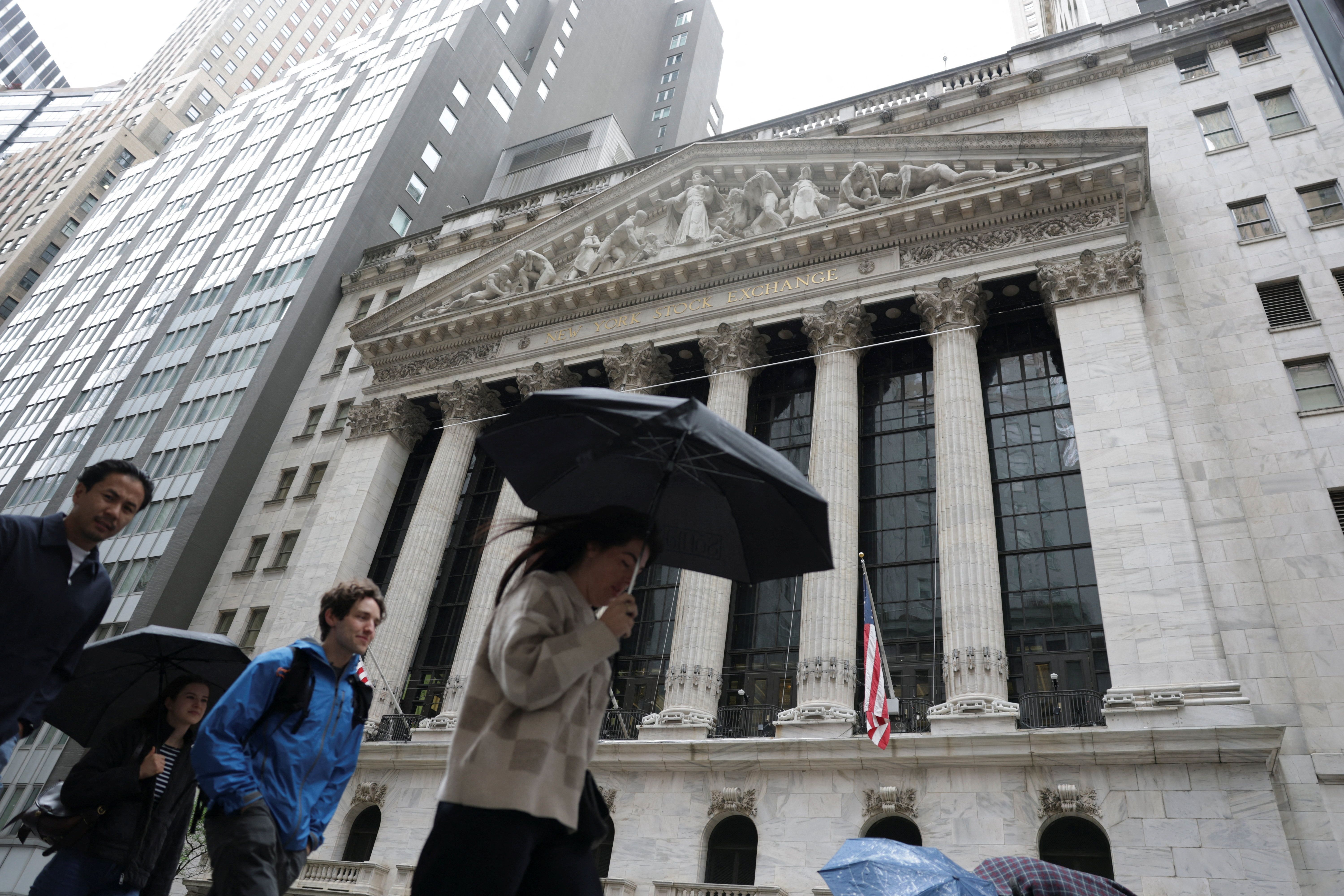 Vista da Bolsa de Valores de Nova York em 21 de maio de 2026
