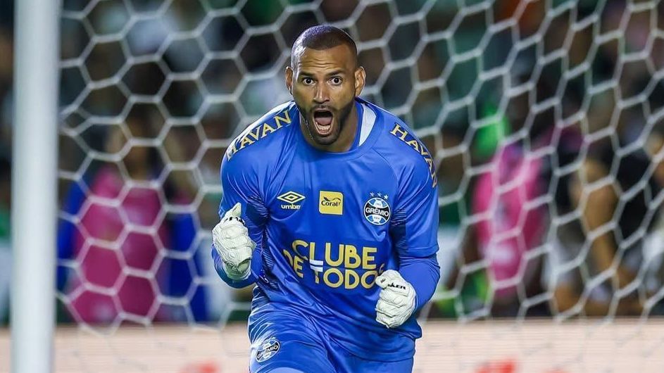 Weverton, goleiro do Grêmio