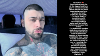 Zayn Malik atualiza estado de saúde e cancela shows da turnê "Konnakol"