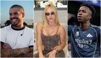 Web reage a deboche de Zé Felipe com Vini Jr. em foto de Virginia