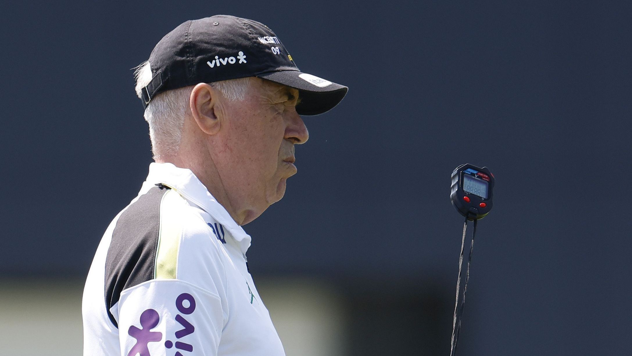Carlo Ancelotti, treinador da Seleção Brasileira