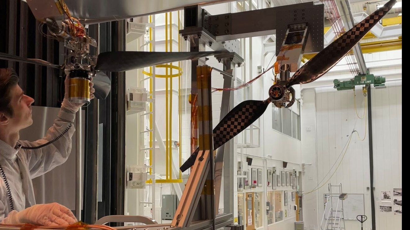 Pás de helicópteros da Nasa ultrapassam barreira de som